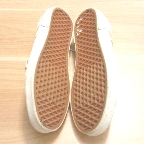 Vans Custom "Embroidered Sunshine" Leather Sneakers (Size W 11 / M 9.5) - Picture 7 of 11